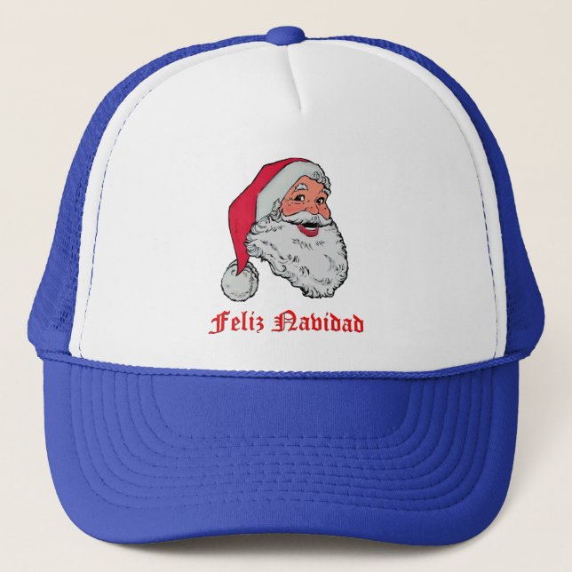 Spansk jultomten truckerkeps (Framsida)