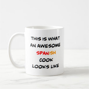 Spansk kock i fantastisk kaffemugg