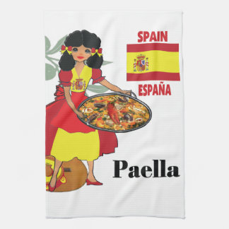 Spansk kökhanddukPaella Kökshandduk