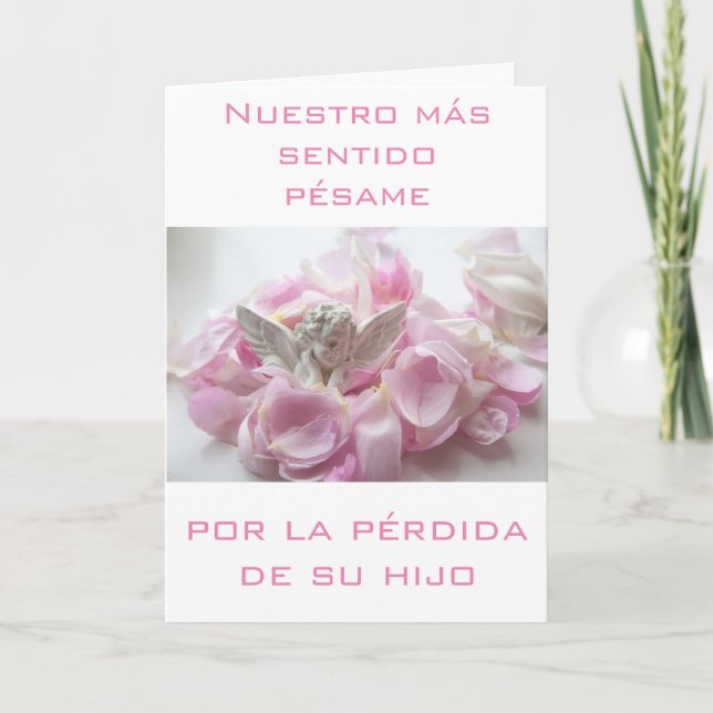 Spansk kortdöd kort (Framsida)