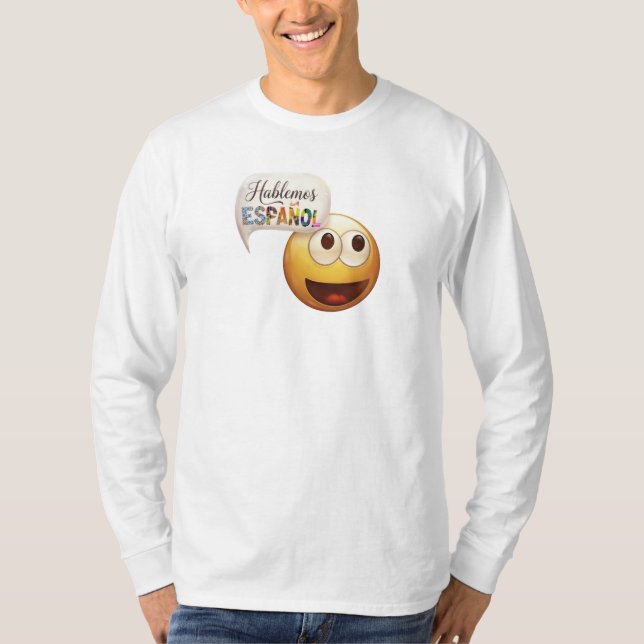 Spansk lärare Hispanic Heritage Language T Shirt (Framsida)