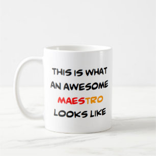 Spansk lärarmaestro, fantastisk kaffemugg