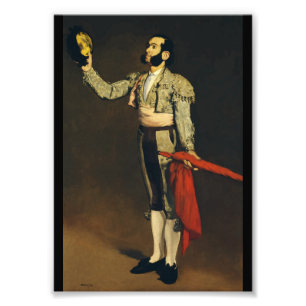 Spansk Matador av Edouard Manet Fototryck