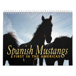 Spansk Mustangkalender Kalender