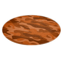 Spansk Orange Monokrom Kamouflage