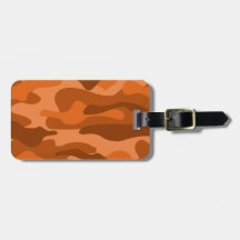 Spansk Orange Monokrom Kamouflage