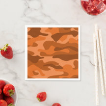 Spansk Orange Monokrom Kamouflage