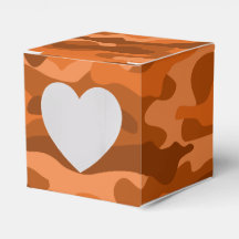 Spansk Orange Monokrom Kamouflage