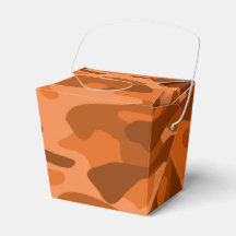 Spansk Orange Monokrom Kamouflage
