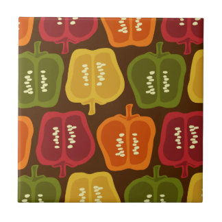 Spansk peppar belägger med tegel Trivet Kakelplatta