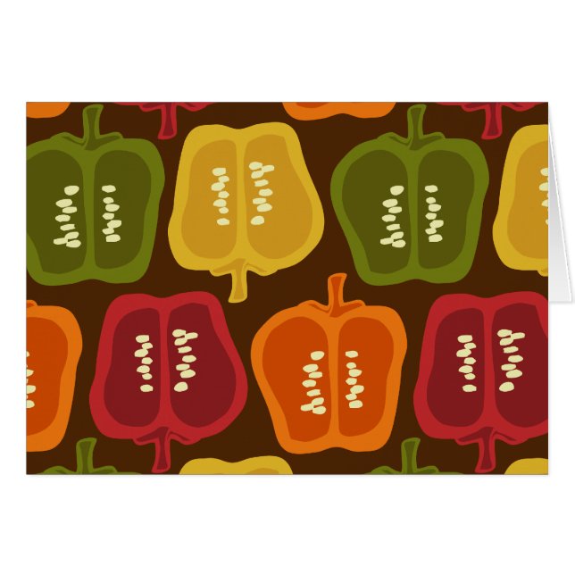 Spansk peppar OBS kort (Framsidan Horizontal)