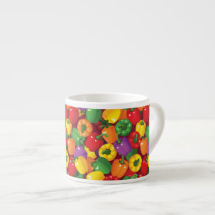 Spansk pepparmönster espressomugg