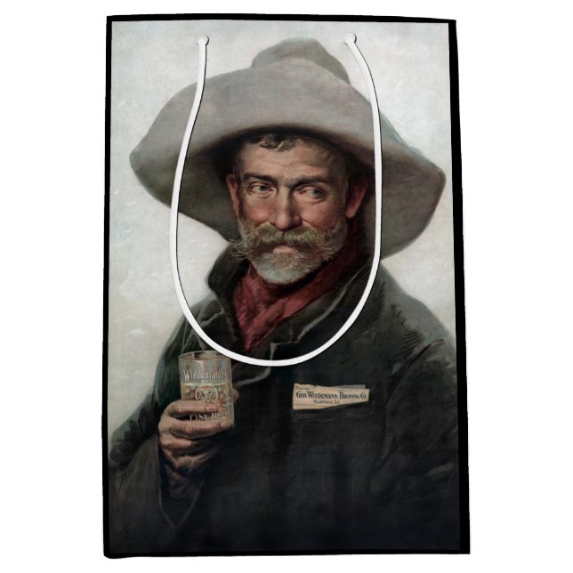 Spansk Ranchero Cowboy i Old West Saloon (Framsidan)