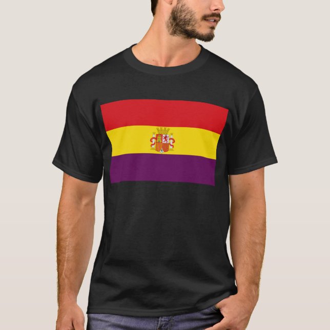 Spansk republikansk flagga - Bandera República Tröja (Framsida)
