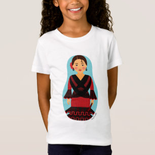 Spansk rödspund Matryoshka Girls' T-Shirt