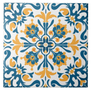 Spansk stil söt mönster kakelplatta