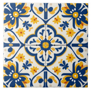 Spansk stil söt mönster kakelplatta