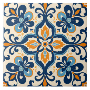 Spansk stil söt mönster kakelplatta