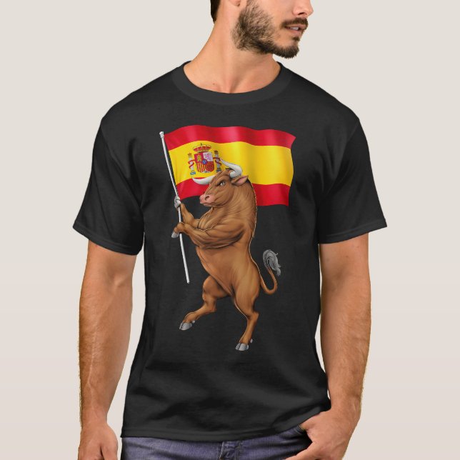 Spansk tjur t shirt (Framsida)