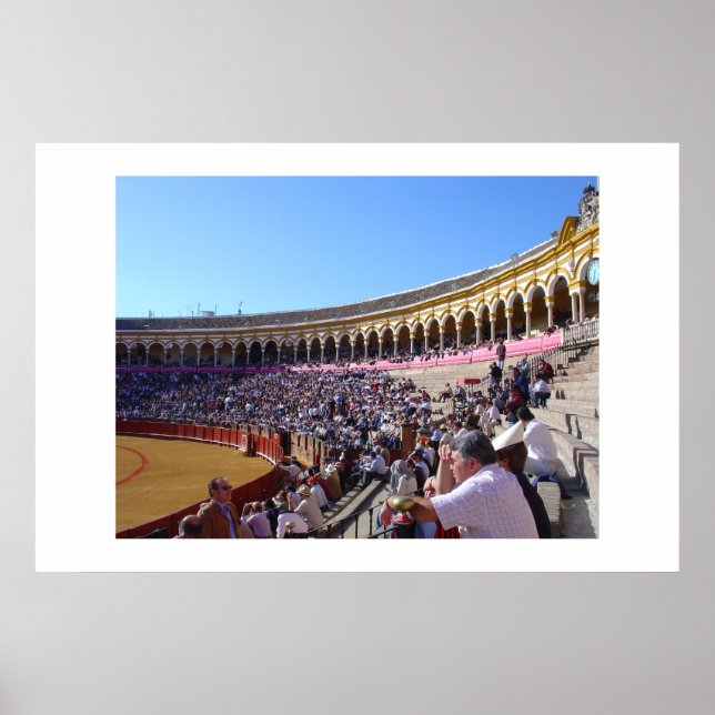 Spansk tjurfäktning poster (Framsidan)