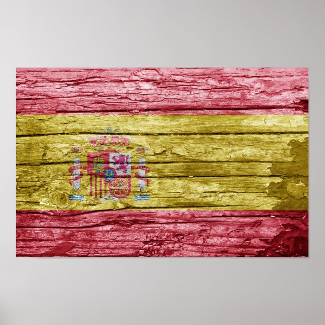 spansk trävimpel poster (Framsidan)