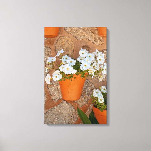 Spansk väggdukduk på canvas (Framsida)