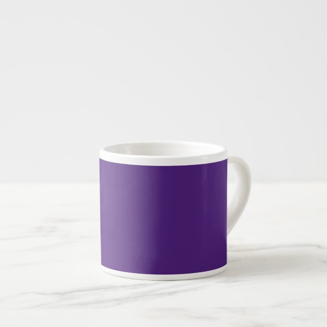 Spansk violett espressomugg (Framsida höger)