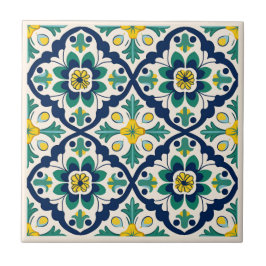 Spanska Azulejos stil keramiska plattor Kakelplatta