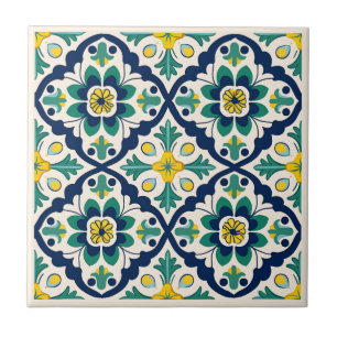 Spanska Azulejos stil keramiska plattor Kakelplatta