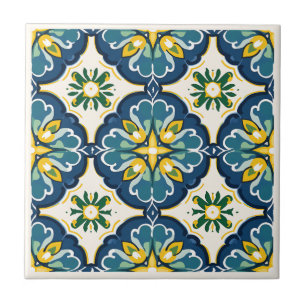 Spanska Azulejos stil keramiska plattor Kakelplatta