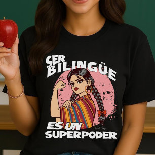 Spanska Bilingual Teacher ESL Maestra Bilingüe T Shirt