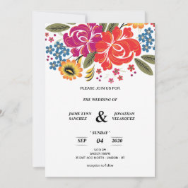 SPANSKA BLOMMIGTARS WEDDING INVITATIONS