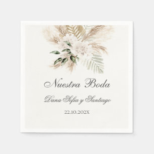 Spanska Boho Bröllop Pappersservett