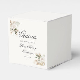 Spanska Boho Bröllop Presentaskar