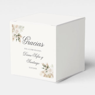 Spanska Boho Bröllop Presentaskar