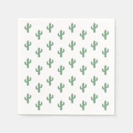 Spanska Boho Fiesta Cactus Party Birthday Napkin Pappersservett
