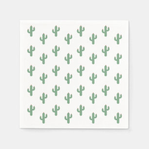 Spanska Boho Fiesta Cactus Party Birthday Napkin Pappersservett