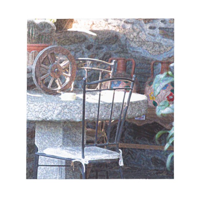 spanska Cactus still Life Anteckningsblock (Framsida)