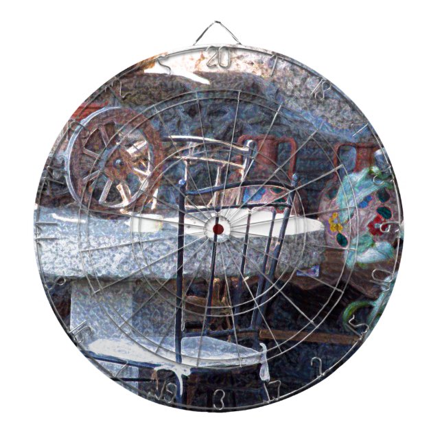 spanska Cactus still Life Darttavla (Framsidan)