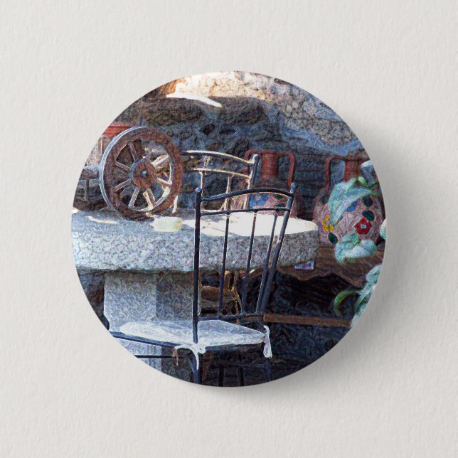 spanska Cactus still Life Knapp (Framsida)