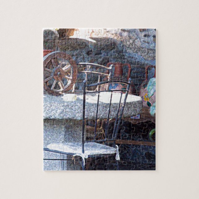 spanska Cactus still Life Pussel (Vertikal)