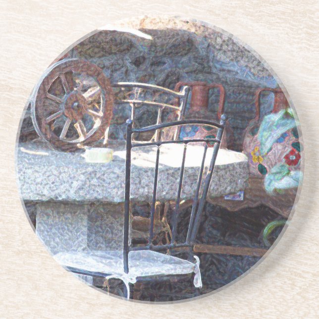 spanska Cactus still Life Underlägg (Framsidan)