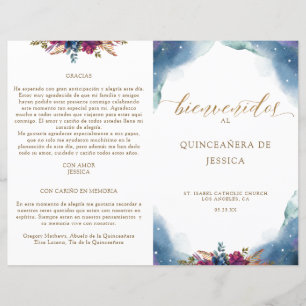 Spanska celestial Starry Quinceañera-programmet