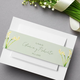 Spanska, Cinta Sobre Invación Boda, Bröllop Band För Inbjudningskort