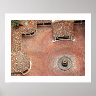 Spanska Courtyard Poster