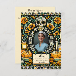 Spanska Dam i Guadalupe Prayer-skalle