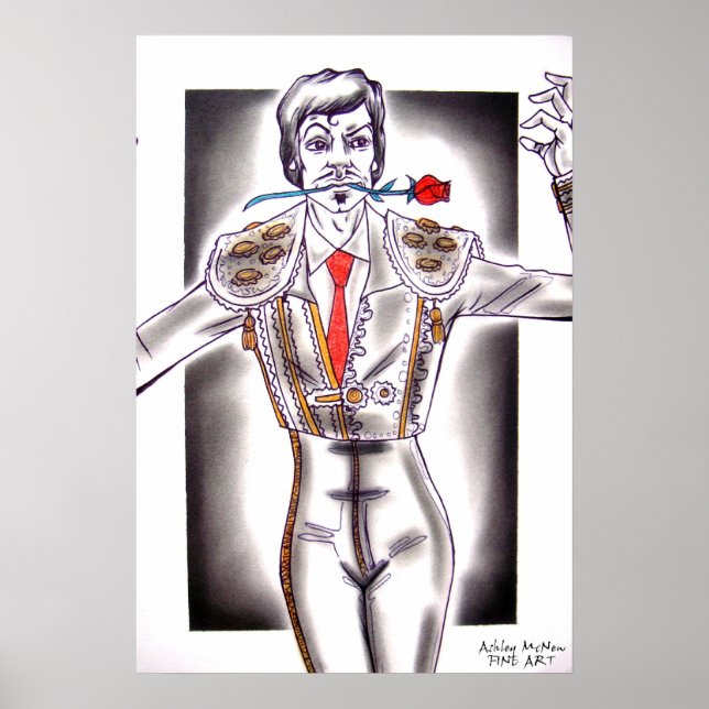 Spanska dansare poster (Framsidan)