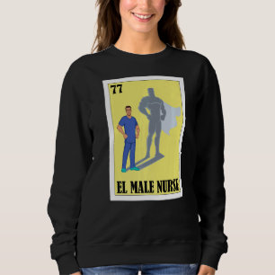 Spanska Enfermero Lottery Mexican El Male Nurse T Shirt