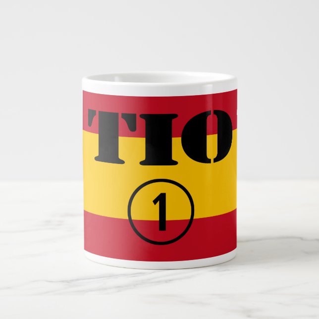 Spanska enheter: Tio Numero Uno Jumbo Mugg (Framsidan)
