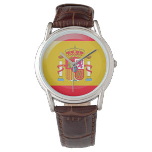 Spanska flagga armbandsur